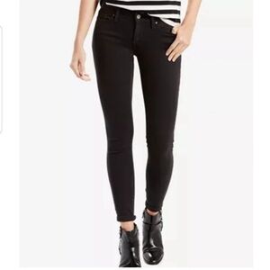 Levi’s 711 skinny jeans black size 30‎